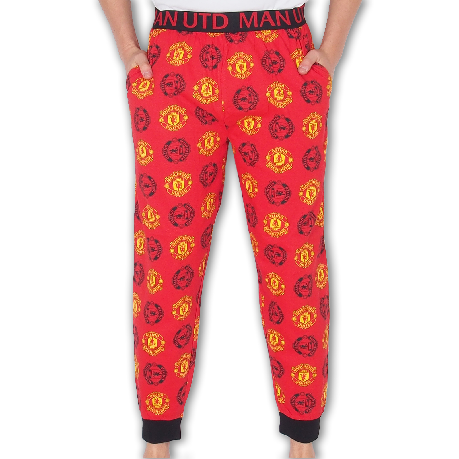 Pyjama Noir Homme Manchester United FC, Disponible Guadeloupe
